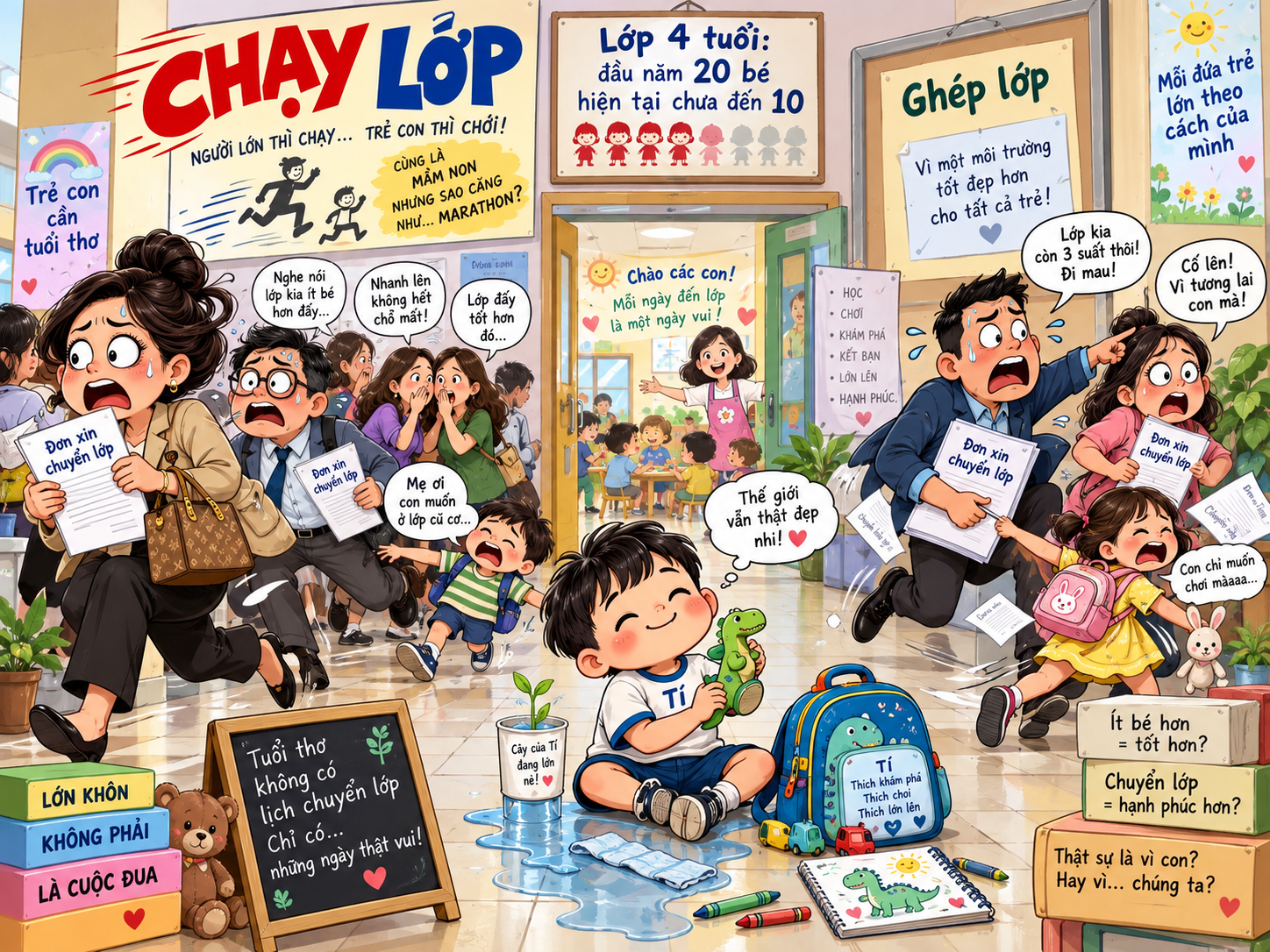 “Chạy lớp”
