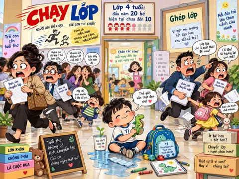 “Chạy lớp”